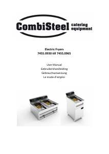 Manual CombiSteel 7455.0940 Deep Fryer
