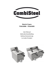 Manual CombiSteel 7518.0200 Deep Fryer