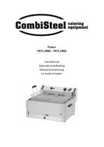 Bedienungsanleitung CombiSteel 7471.1000 Fritteuse