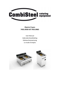 Bedienungsanleitung CombiSteel 7455.0955 Fritteuse