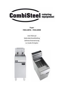 Manual CombiSteel 7455.0976 Deep Fryer