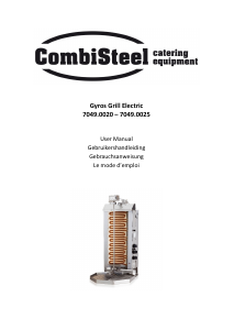 Bedienungsanleitung CombiSteel 7049.0020 Dönergrill