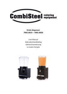 Manual CombiSteel 7065.0015 Drink Mixer