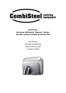 Bedienungsanleitung CombiSteel 7270.0010 Händetrockner