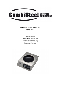 Handleiding CombiSteel 7020.0135 Kookplaat