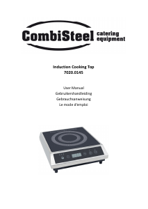 Handleiding CombiSteel 7020.0145 Kookplaat