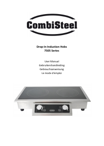 Handleiding CombiSteel 7505.0020 Kookplaat