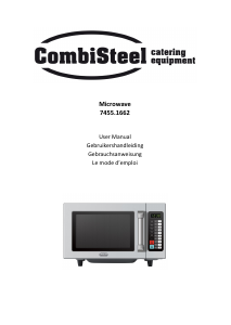 Bedienungsanleitung CombiSteel 7455.1662 Mikrowelle