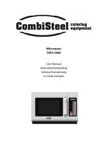 Mode d’emploi CombiSteel 7455.1660 Micro-onde