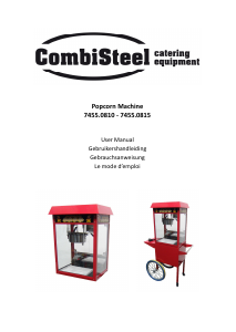 Handleiding CombiSteel 7455.0810 Popcornmachine