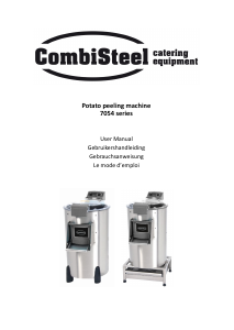 Bedienungsanleitung CombiSteel 7054.0035 Kartoffelschälmaschine