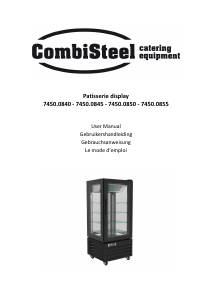Bedienungsanleitung CombiSteel 7450.0855 Kühlschrank