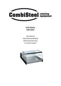 Bedienungsanleitung CombiSteel 7487.0225 Kühlschrank