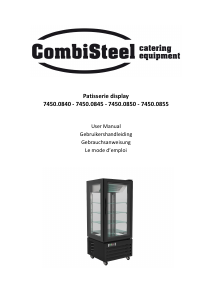 Mode d’emploi CombiSteel 7450.0840 Réfrigérateur