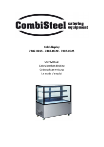 Mode d’emploi CombiSteel 7487.0015 Réfrigérateur