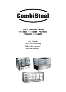 Manual CombiSteel 7450.0605 Refrigerator