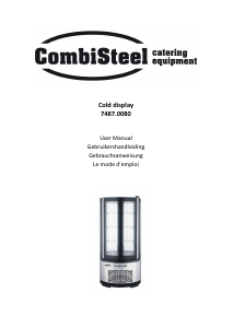 Bedienungsanleitung CombiSteel 7487.0080 Kühlschrank