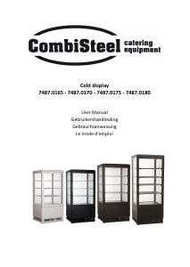 Bedienungsanleitung CombiSteel 7487.0170 Kühlschrank