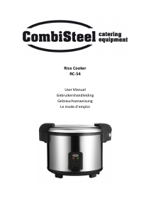 Manual CombiSteel 7516.0005 Rice Cooker