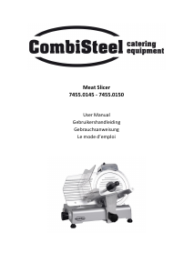 Handleiding CombiSteel 7455.0145 Snijmachine