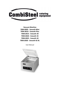 Handleiding CombiSteel 7004.0015 Smooth 30 Vacumeermachine