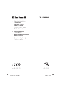 Mode d’emploi Einhell TH-HA 2000/1 Décapeur thermique