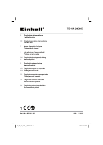 Manuale Einhell TE-HA 2000 E Pistola ad aria calda