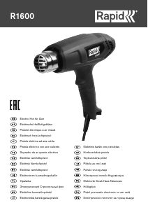 Kasutusjuhend Rapid R1600 Kuumaõhupüstol