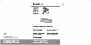 Bedienungsanleitung SilverCrest IAN 353023 Küchenwaage