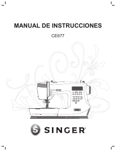 Manual de uso Singer CE-677 Máquina de coser