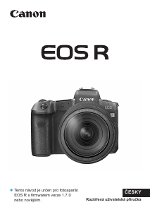 Manuál Canon EOS R10 Digitální fotoaparát