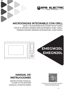 Manual EAS Electric EMEGN20L Micro-onda