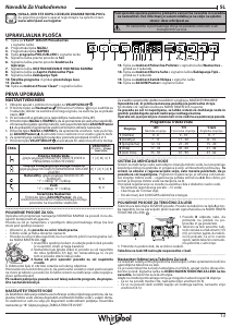 Priročnik Whirlpool W7F HP43 X Pomivalni stroj