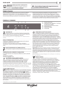 Manuale Whirlpool AFB 18412 Congelatore