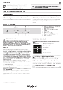 Manuale Whirlpool SP40 800 Frigorifero-congelatore