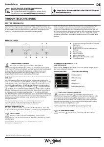 Bedienungsanleitung Whirlpool SP40 800 Kühl-gefrierkombination