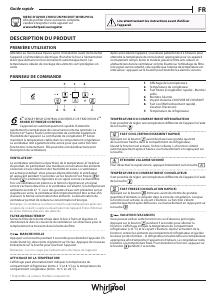 Mode d’emploi Whirlpool SP40 802 2 Réfrigérateur combiné