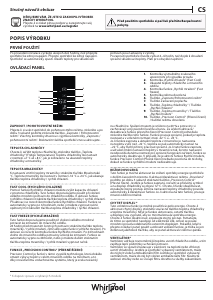 Manuál Whirlpool W9 931D IX 3 Lednice s mrazákem