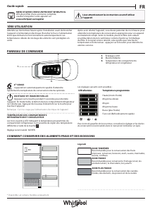 Mode d’emploi Whirlpool ARG 7181 Réfrigérateur