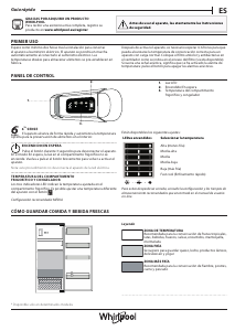 Manual de uso Whirlpool ARG 7181 Refrigerador