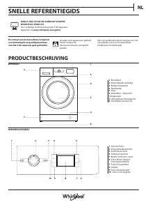 Handleiding Whirlpool FFWDB 964369 WV EE Was-droog combinatie