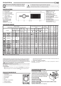 Bruksanvisning Whirlpool FFB 8648 WV EU Vaskemaskin