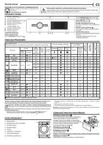 Manuál Whirlpool FFB 9469 BV EE Pračka