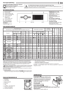 Brugsanvisning Whirlpool FFD 8648 BV EE Vaskemaskine