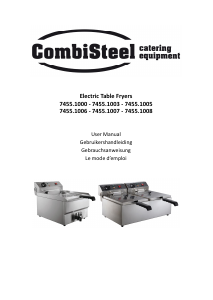 Manual CombiSteel 7455.1005 Deep Fryer