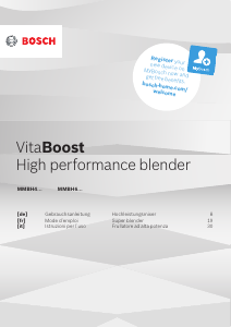 Mode d’emploi Bosch MMBH6P6BDEB VitaBoost Blender
