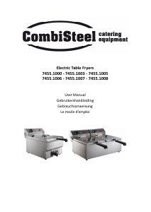 Handleiding CombiSteel 7455.1008 Friteuse