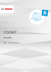 Bedienungsanleitung Bosch MCC9555DWC Cookit Küchenmaschine