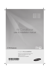 Manual Samsung ASV13PSQN Air Conditioner