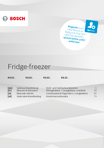 Mode d’emploi Bosch KIL42AEF0HB Réfrigérateur